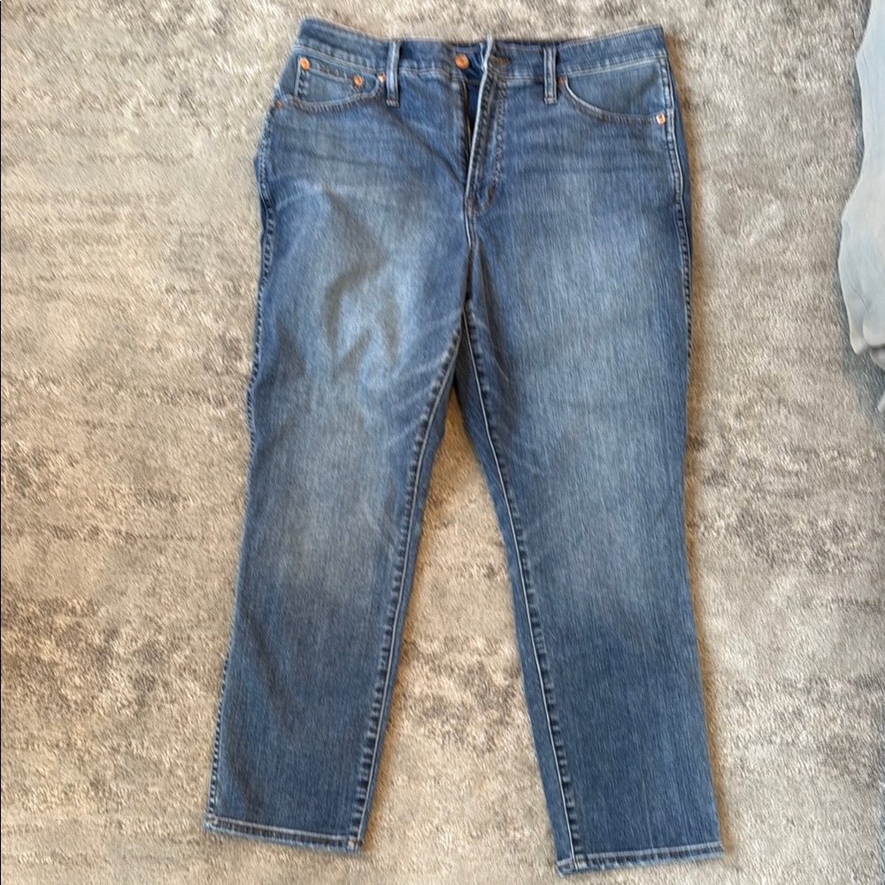 JCREW Classic Blue Denim Women's Jeans vintage Slim straight